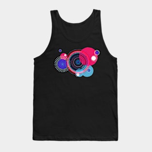 Abstract Organic Mandala Tank Top